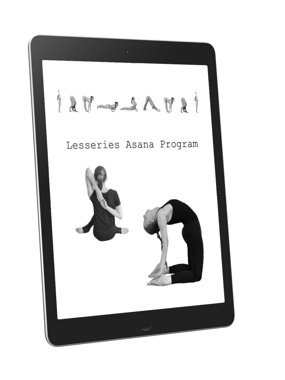 asana program lesseries boekje