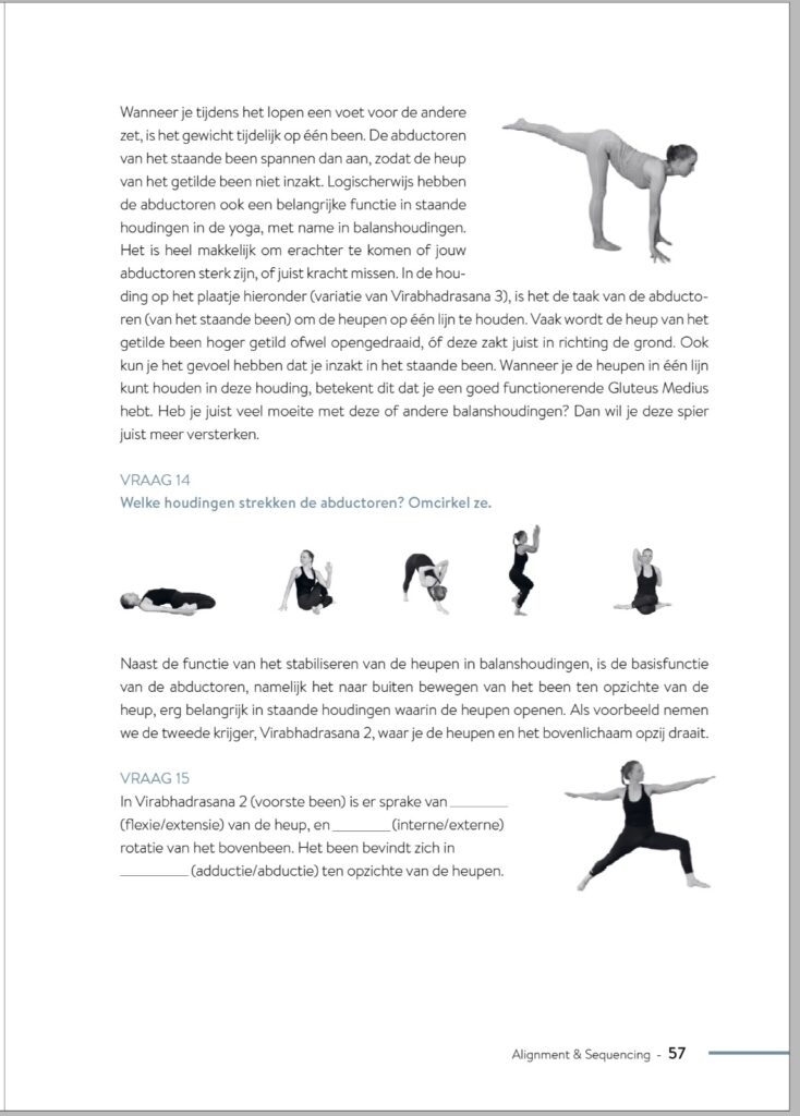 yoga werkboek