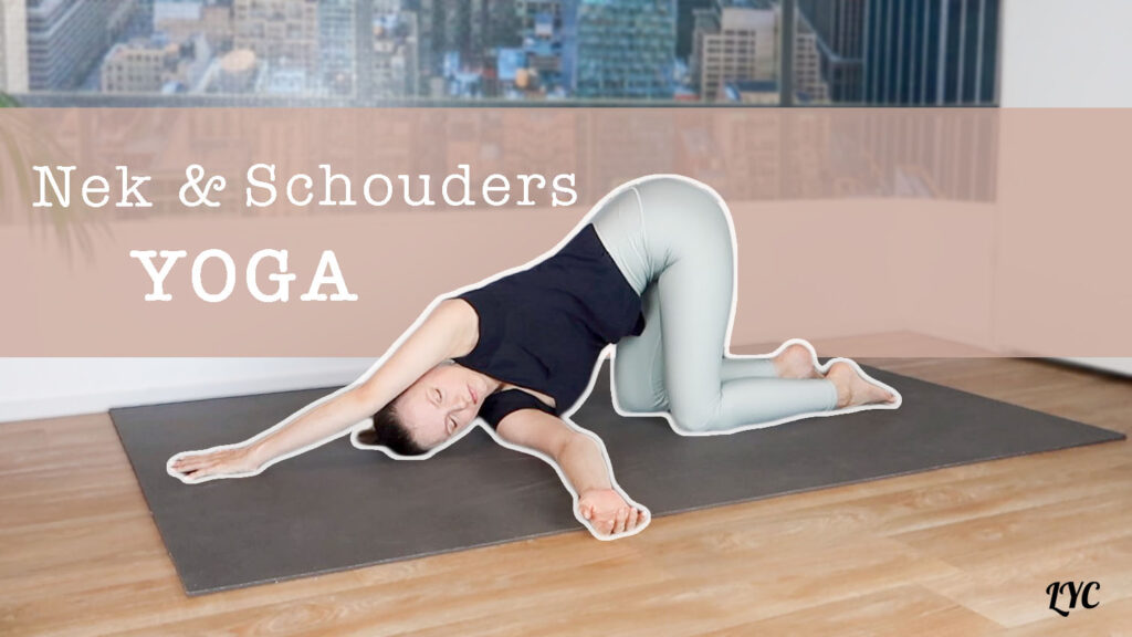 yoga voor ontspannen nek en schouders
