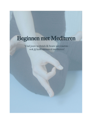 yoga ebook voor meditatie beginners