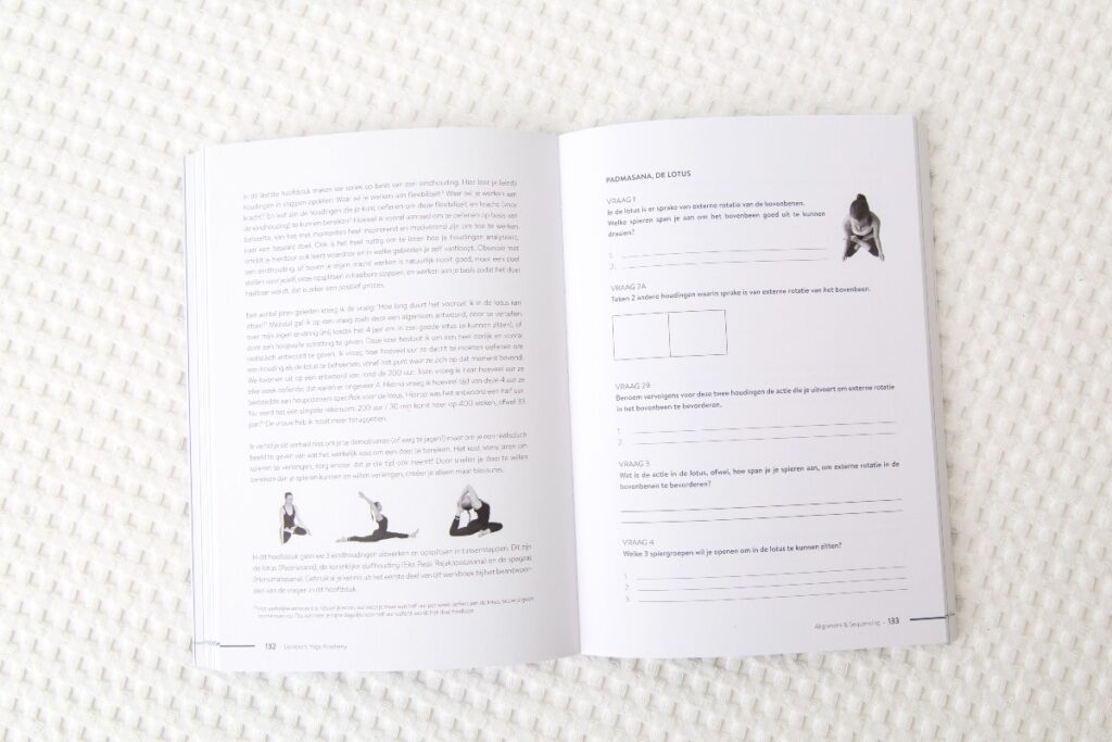 yoga alignment anatomie werkboek